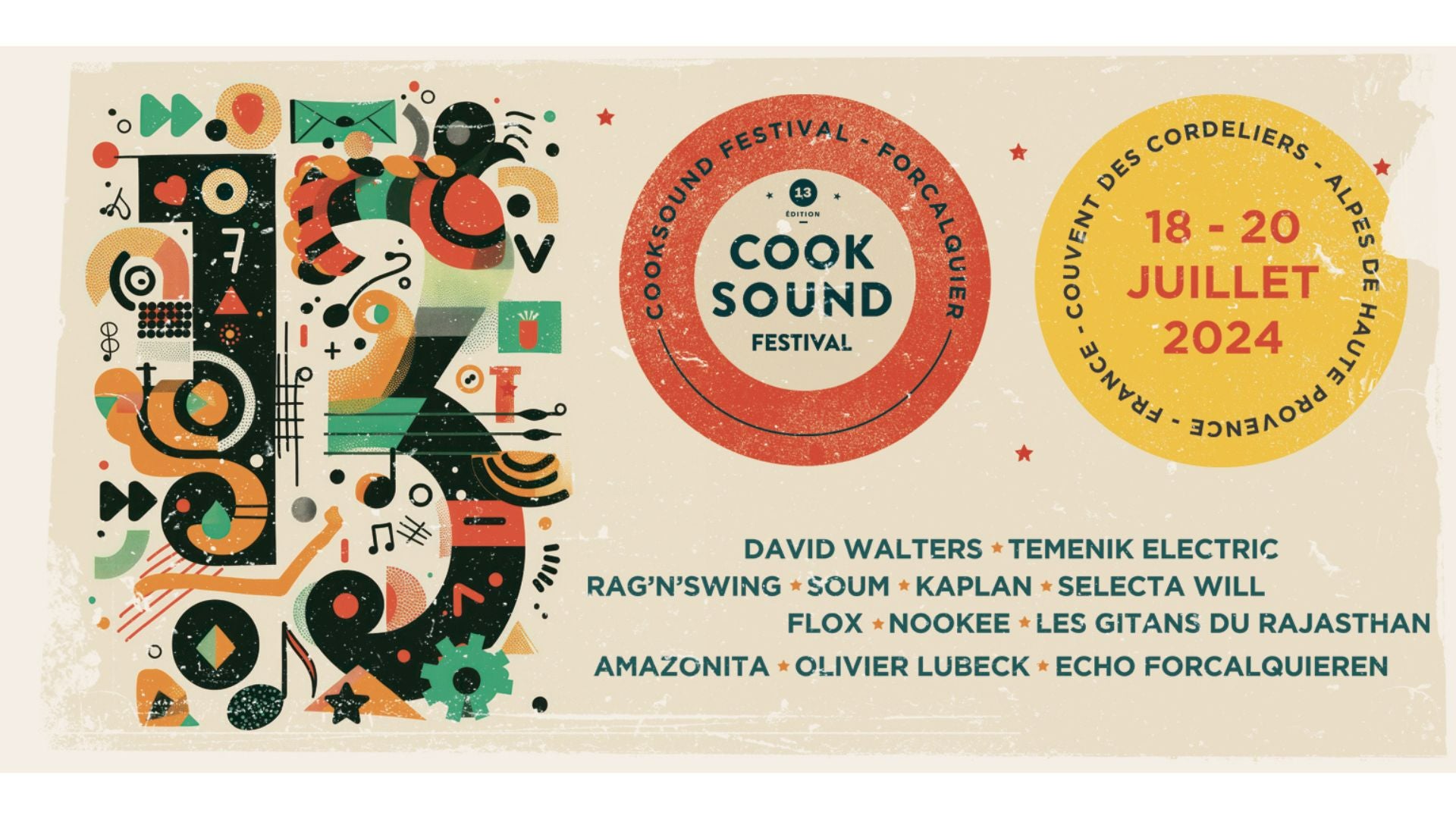 A gagner : vos pass 3 jours pour le Cooksound Festival