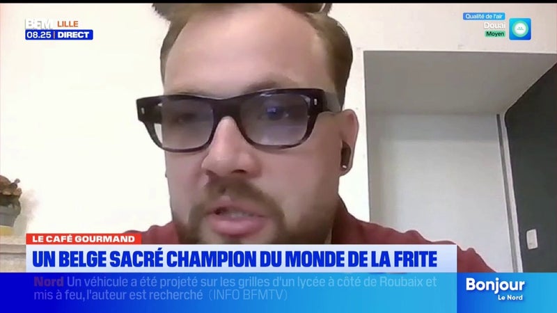 Le café Gourmand: le champion du monde de la frite est belge
