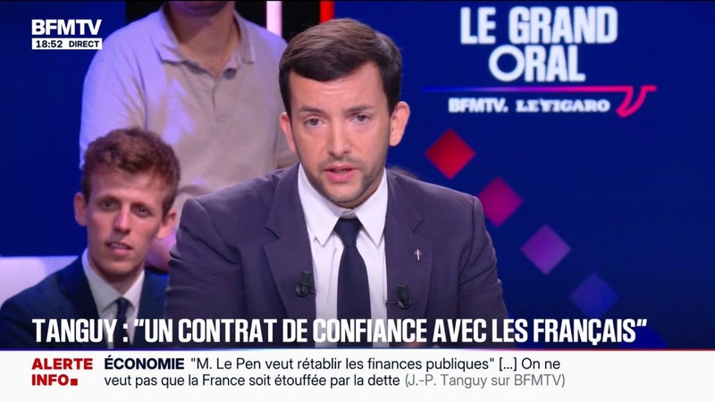 Jean-Luc Mélenchon est "la roue de secours du système", estime Jean-Philippe Tanguy, député RN de la Somme