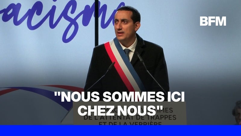 Hommage à Trappes: "La France, c'est nous", lance Ali Rabeh, le maire de la ville