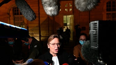 Me Caty Richard, lors du procès de l'affaire Jonathann Daval,  le 19 novembre 2020