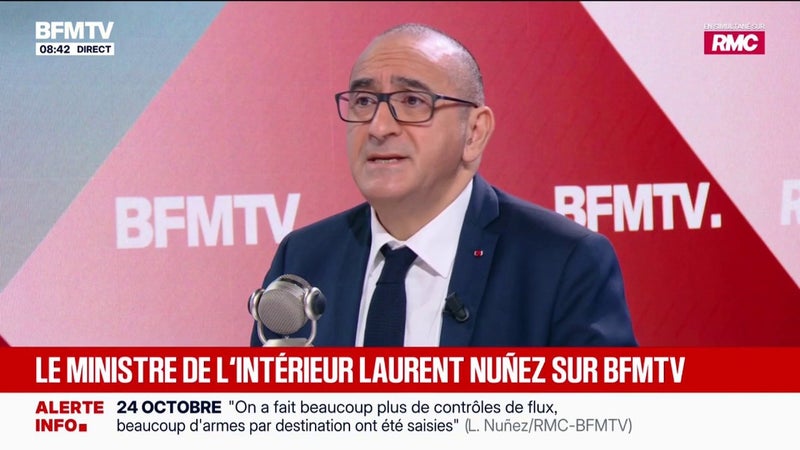 31 octobre: "On va déployer un dispositif extrêmement robuste", annonce le ministre de l'Intérieur Laurent Nuñez