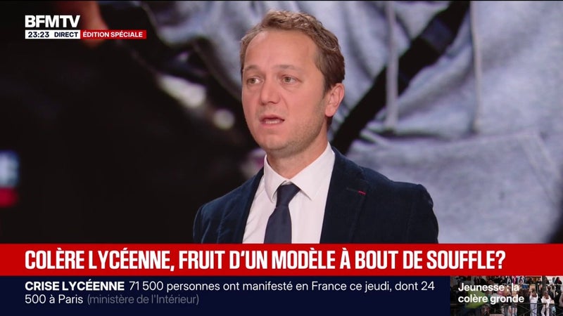 "Il y a, à certains égards besoin de moyens pour rendre leur fierté aux professeurs et augmenter leur rémunération" déclare Maël de Calan, porte-parole d'Édouard Philippe