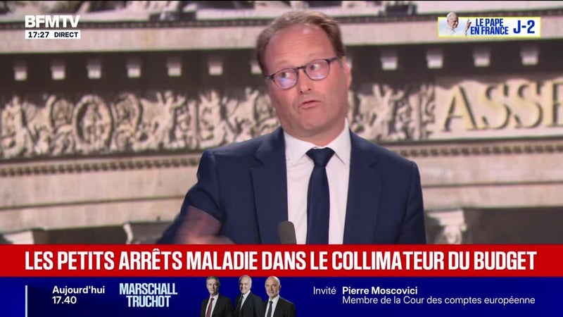 Marschall Truchot : Les petits arrêts maladie dans le collimateur du budget - 23/09