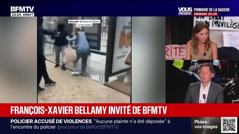 François-Xavier Bellamy invité de BFMTV - 03/10