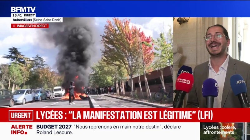 Colère lycéenne: "La mobilisation est légitime", assure Aurélien Le Coq, député LFI du Nord