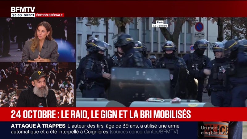 24 octobre : le RAID, le GIGN et la BRI mobilisés - 23/10