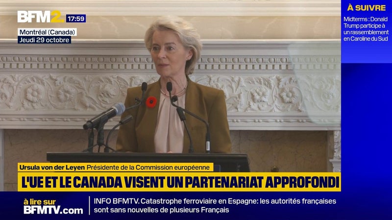 L'Union européenne et le Canada veulent amener leur relation "au plus haut niveau possible"