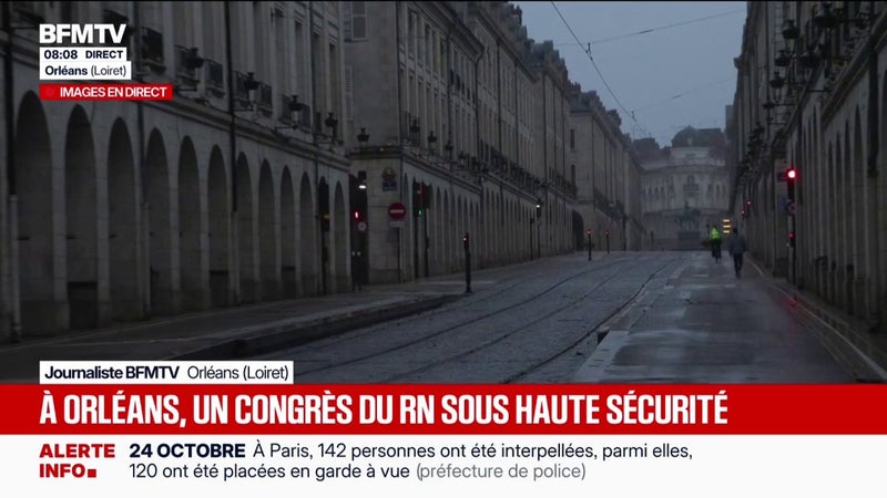 Les manifestations interdites à Orléans au dernier jour du congrès du RN