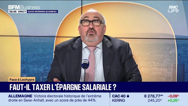 Emmanuel Lechypre face à Hedwige Chevrillon : Faut-il taxer l'épargne salariale ? - 07/09