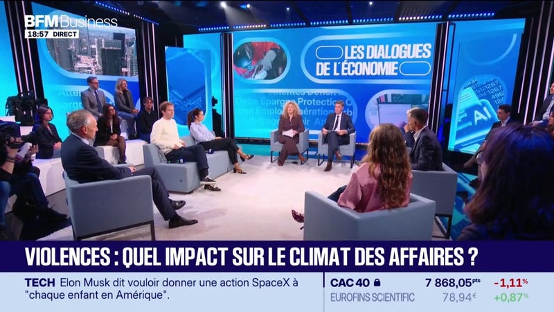 La mise en garde du patron d'Axa sur les violences urbaines