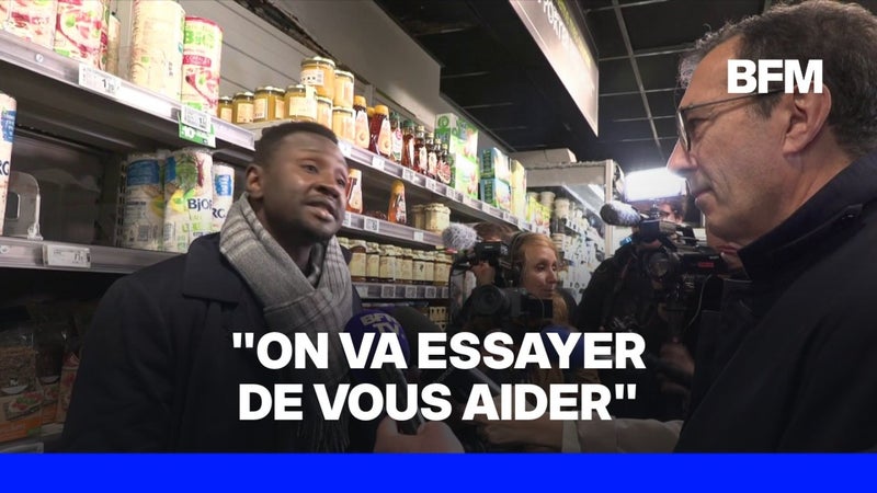 Pillages à Paris: Jean-Pierre Farandou, ministre du Travail, à la rencontre des commerçants