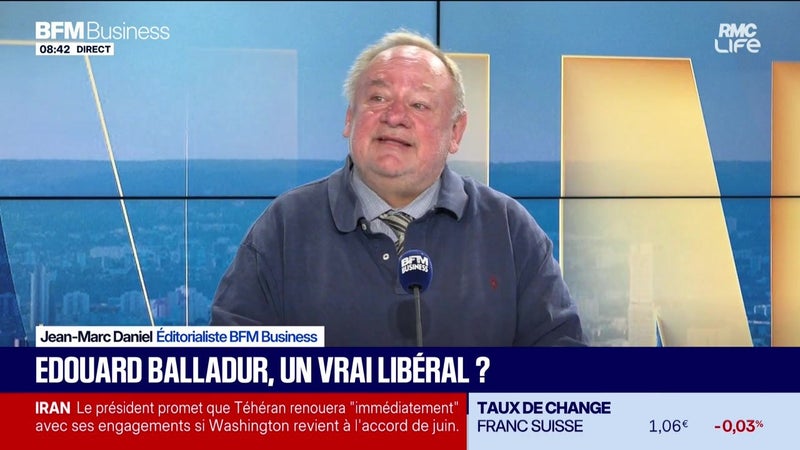 Emmanuel Lechypre face à Jean-Marc Daniel : Édouard Balladur, un vrai libéral ? - 01/09