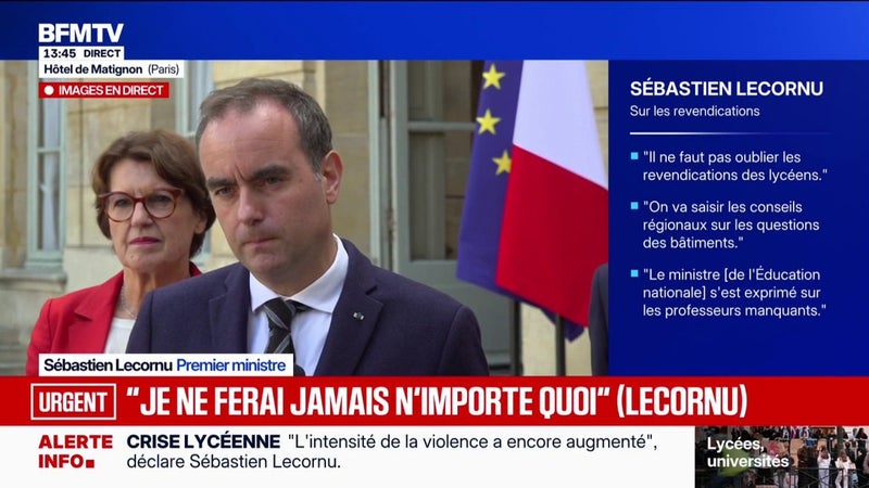 Budget: Sébastien Lecornu pense trouver un "compromis" avec les parlementaires d'ici décembre
