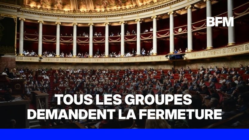 Les groupes parlementaires demandent la fermeture de l'Assemblée nationale ce week-end