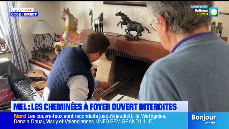 Les cheminées à foyer ouvert interdites à partir du 1er novembre dans la Métropole lilloise