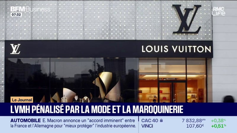 LVMH pénalisé par la mode et la maroquinerie