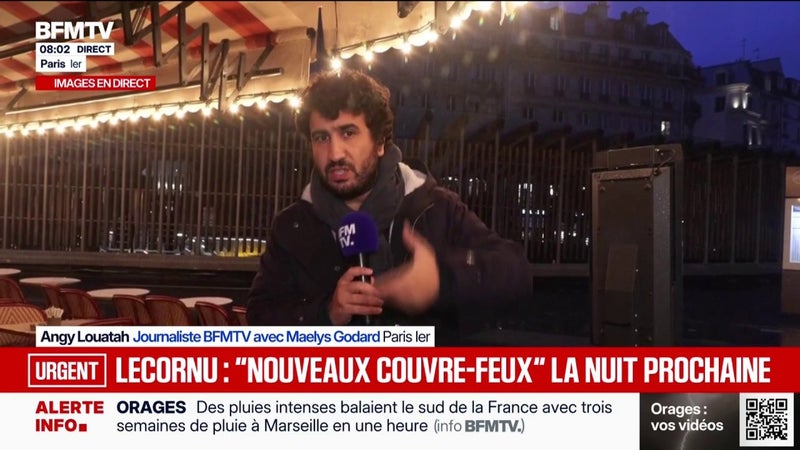 Paris: "une nuit calme" à Châtelet après l'instauration du couvre-feu