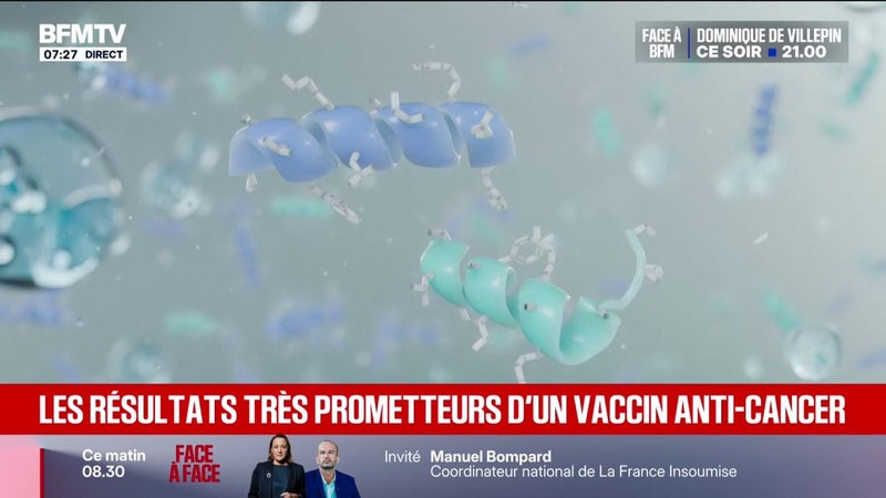 Les résultats très prometteurs d'un vaccin contre le cancer développé en France