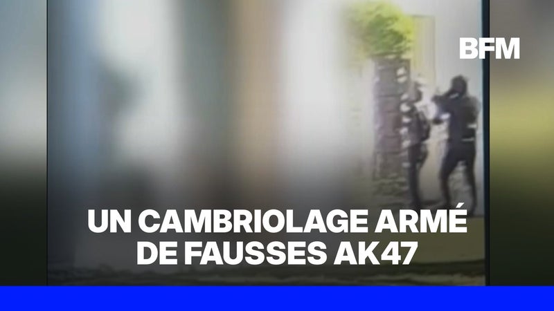 Alpes-Maritimes: trois hommes cagoulés cambriolent une villa avec une fausse kalashnikov