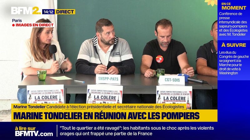"Nous sommes actuellement en surendettement climatique, puisqu'on vit à crédit de la planète", affirme Marine Tondelier
