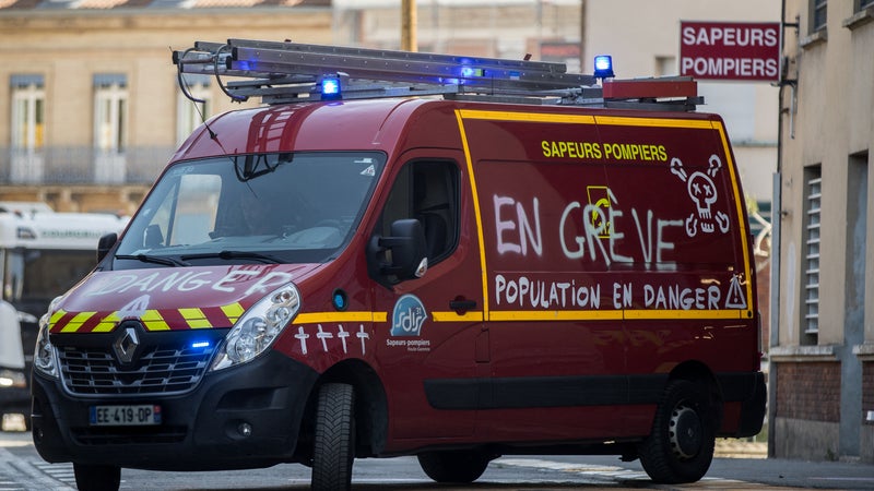 "Ce n'est plus possible!": la colère des sapeurs-pompiers, bientôt en grève pendant plus d'un mois