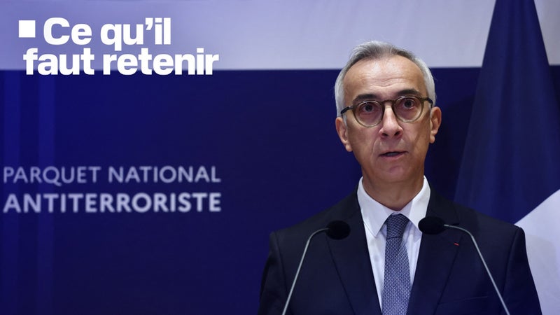 Préméditation, "aucun regret", Trappes ciblée ... Ce qu'il faut retenir de la conférence de presse du procureur antiterroriste sur l'attentat raciste dans les Yvelines