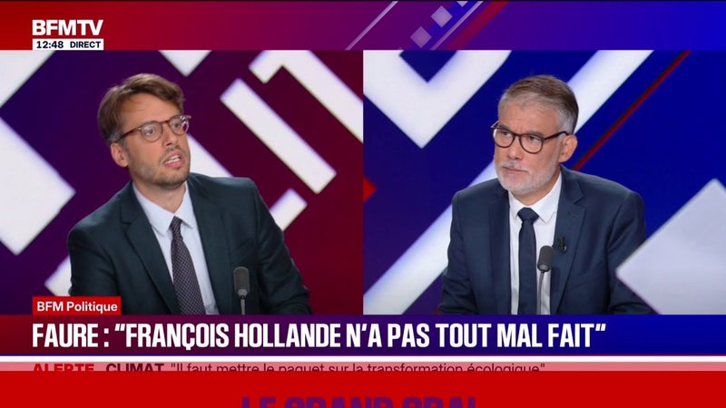 Olivier Faure, Premier secrétaire du Parti socialiste et candidat à la primaire socialiste: "Je suis pour que les mamans accompagnatrices des sorties d'école puissent porter le foulard"