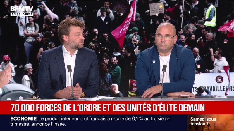 31 octobre: "Il va y avoir des unités spécialisées pour la nuit", explique Axel Ronde, président du syndicat de police DFTD