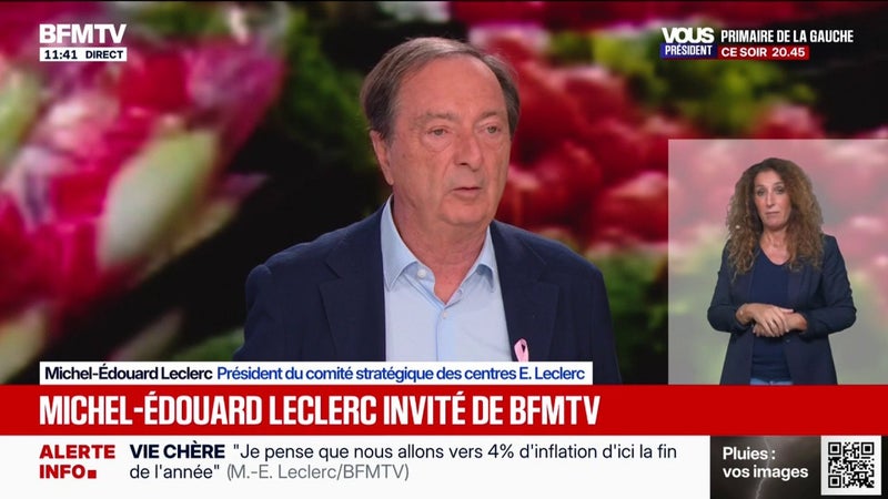 Gel total ou partiel des pensions dans le budget 2027: "Ce n'est pas audible", estime Michel-Édouard Leclerc, président du comité stratégique des centres E.Leclerc