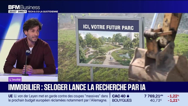 Baptiste Capron (SeLoger) : Immobilier, SeLoger lance la recherche par IA - 07/10