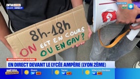 Une mobilisation pacifiste ce vendredi à Lyon, où les élèves ont pu rencontrer Grégory Doucet