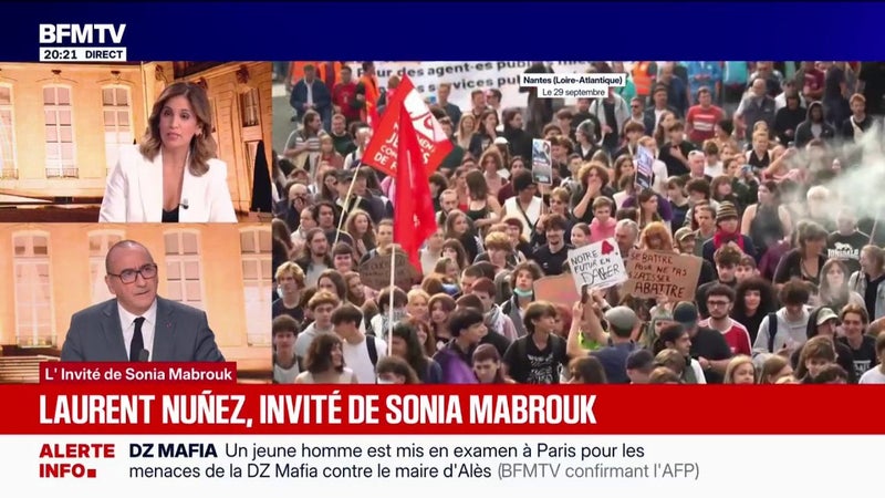 Colère lycéenne: Laurent Nuñez pointe "48 membres des forces de sécurité intérieure blessés"