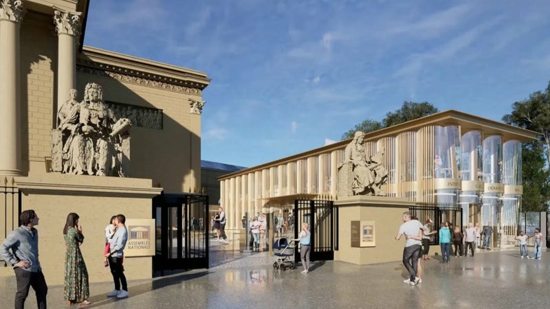 “C’est une info du Gorafi on est d’accord?”: le nouveau pavillon à 53 millions d'euros de l'Assemblée divise