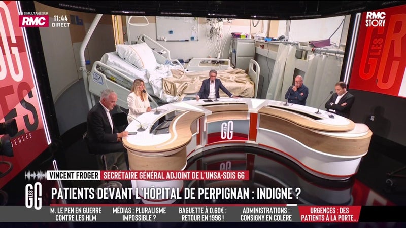 A Perpignan, des patients obligés d'attendre plusieurs heures devant l'hôpital