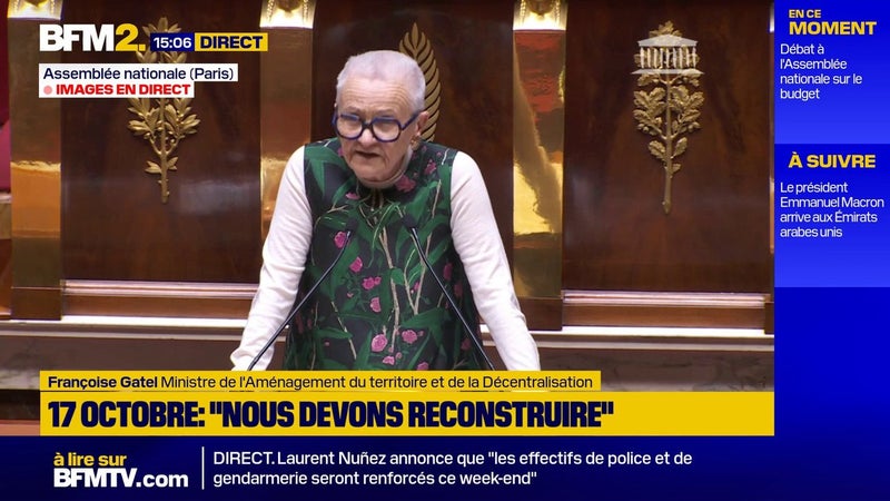 17 octobre: l'État va "mobiliser un fonds exceptionnel de soutien à la reconstruction des équipements publics"