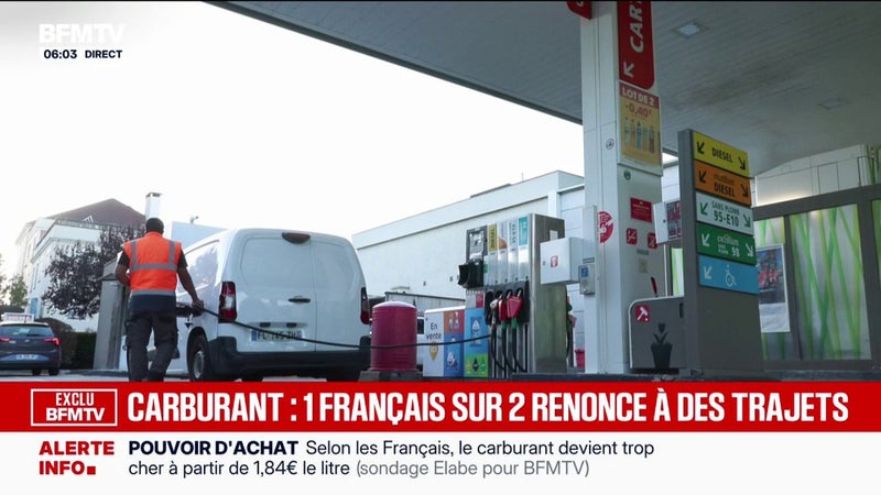 Hausse du prix du carburant: 88% des Français déclarent avoir modifié au moins une de leurs habitudes pour limiter leurs dépenses