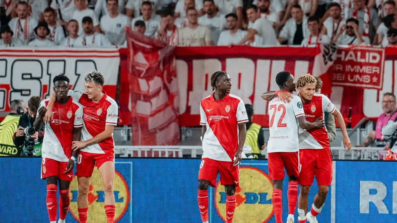 Monaco-Fribourg: les Monégasques surpassent les Allemands et enchaînent en Ligue Conférence