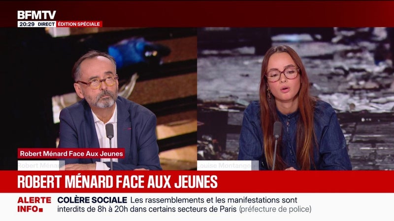 "C'est compliqué de discuter avec des gens qui vous insultent de fasciste", explique Louise Montangon, responsable de l'UNI Bordeaux
