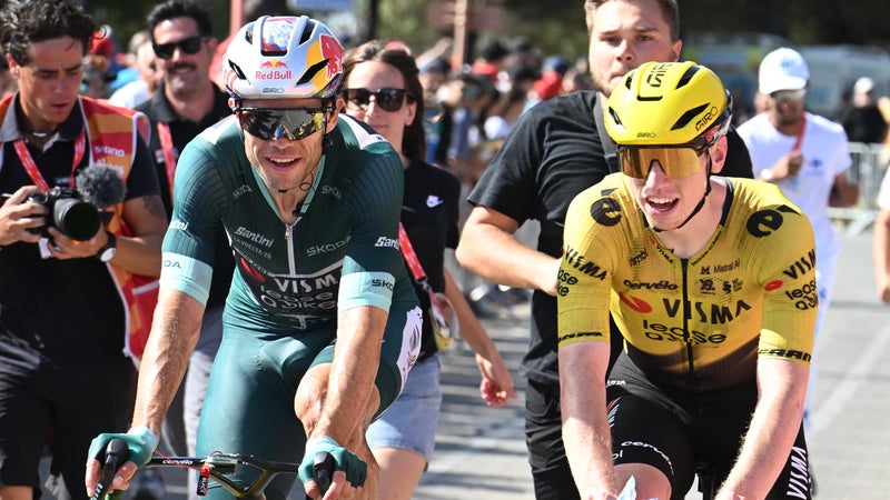 Wout van Aert et Matthew Brennan le 8 septembre 2026 2345053