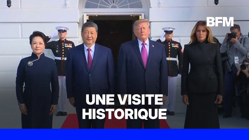 Donald Trump offre à Xi Jinping un accueil d'exception à la Maison Blanche
