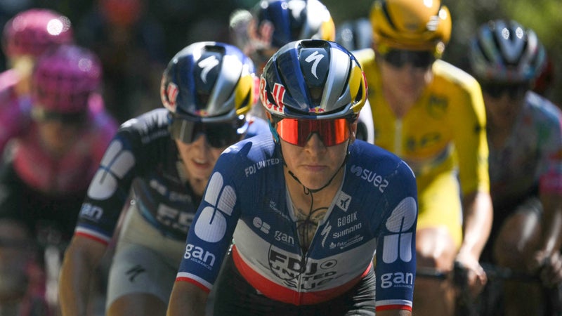 La championne de France Celia Gery lors de la 7e etape du Tour de France au Mont Ventoux le 7 aout 2026 2330376