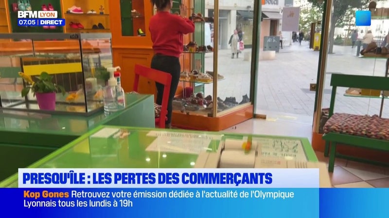 Presqu'Ile : les pertes des commerçants