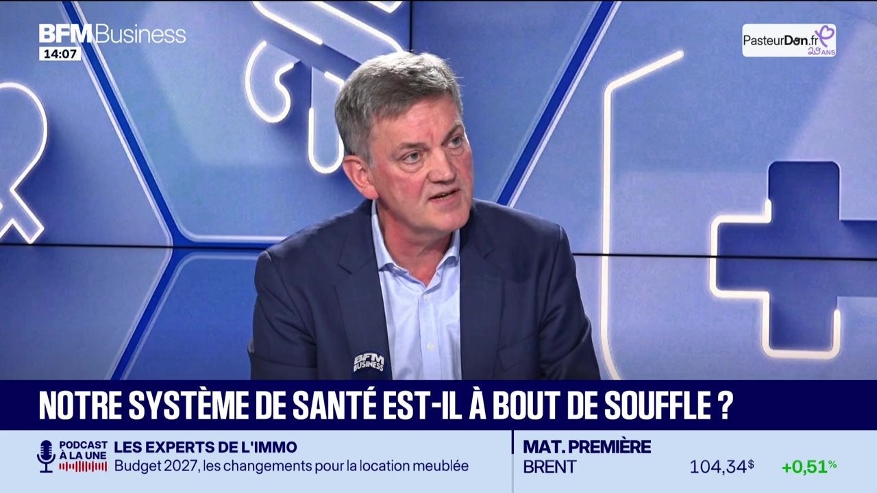 French medical leaders and health startup founders appear on Check-up Santé
