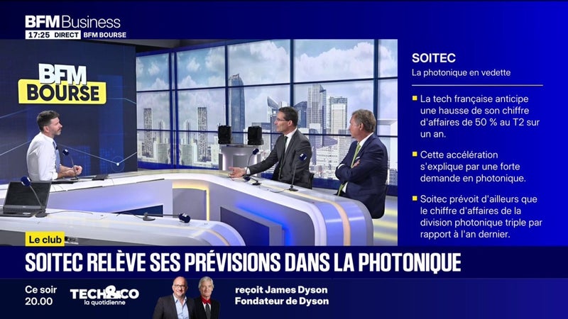 Soitec relève ses prévisions dans le photonique