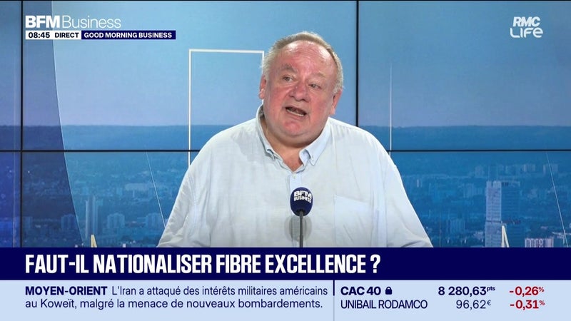 Emmanuel Lechypre face à Jean-Marc Daniel : Faut-il nationaliser Fibre Excellence ? - 03/09