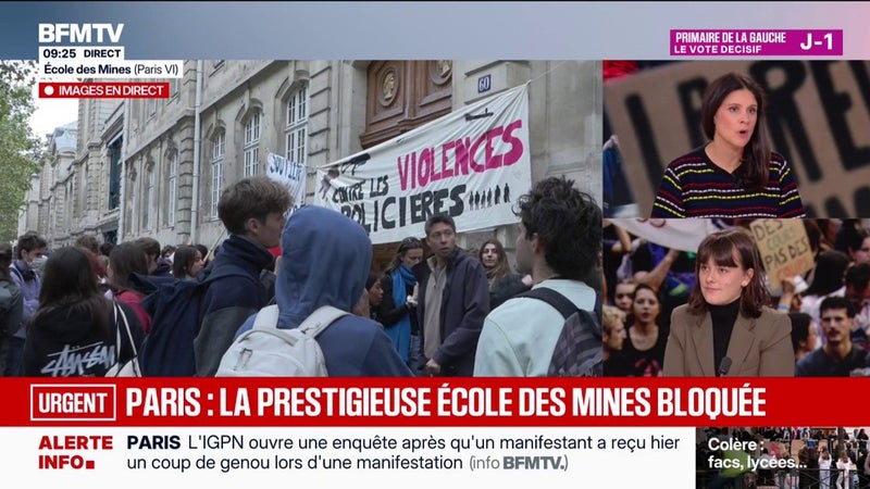 Colère des lycéens: Suzanne Nijdam, présidente de la Fage, affirme que son syndicat "pourrait adhérer" à une marche vers Matignon le 13 octobre
