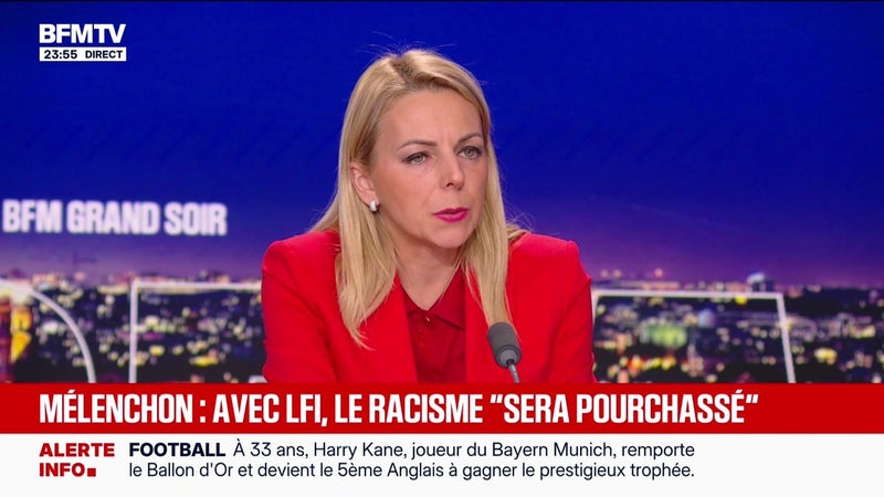 Mélenchon : avec LFI; le racisme "sera pourchassé" - 26/10