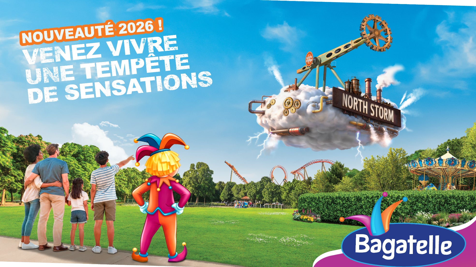A GAGNER : VOS PLACES POUR LE PARC BAGATELLE