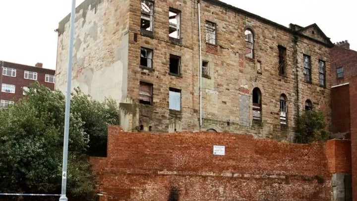 L'entrepôt où a été tuée la petite fille, en 1992, à Sunderland en Angleterre (image d'illustration)